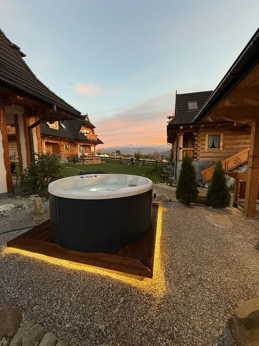 Domek z widokiem na Tatry Sauna Balia Jacuzzi Dmuchaniec Atrakcje Wakacje!!!