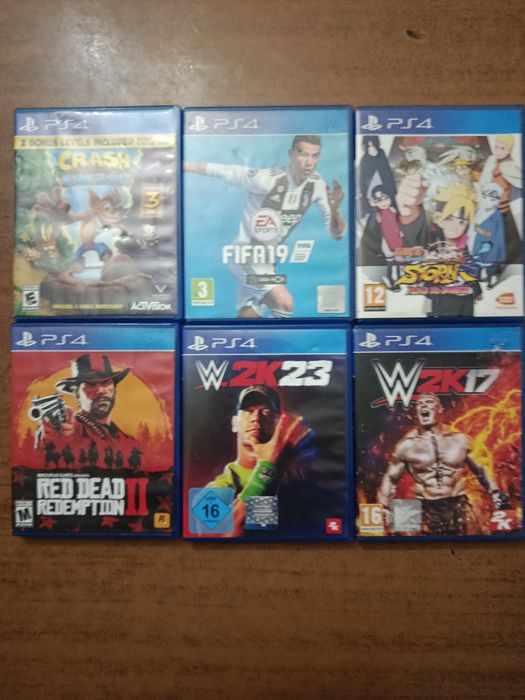 Vendo vários jogos ps4