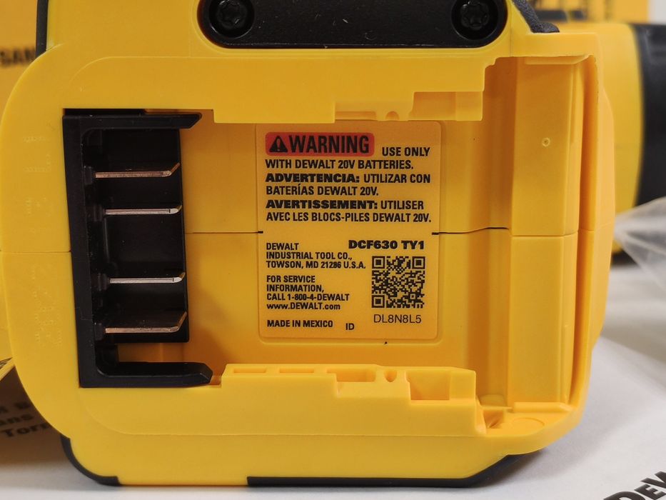 DeWALT DCF630b 20Vmax акумуляторний шуруповерт для гіпсокартону
