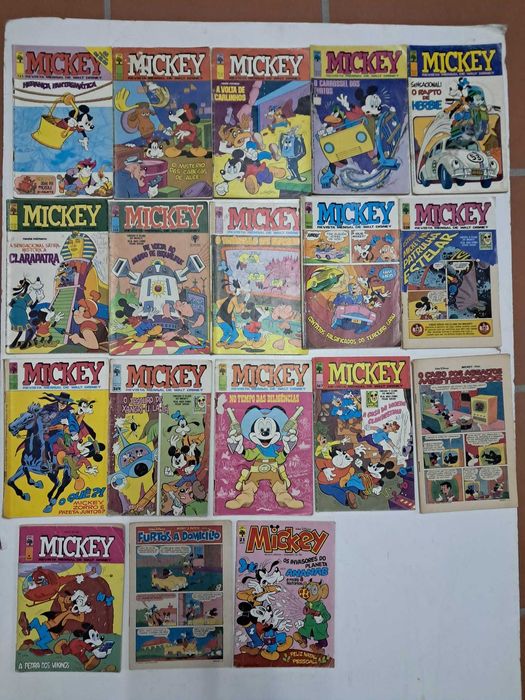 Banda Desenha Disney anos 70 Abril e Morumbi