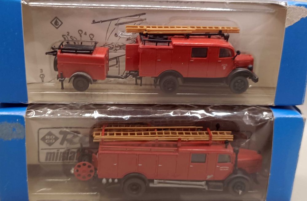 Lote 4 Miniaturas H0 1:87 Roco