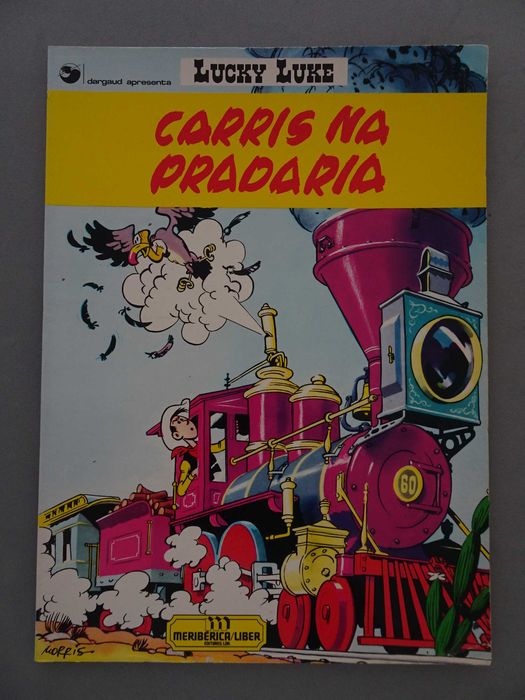 Meribérica Book - Lucky Lucke - Trams on the Prairie (Soft Cover)