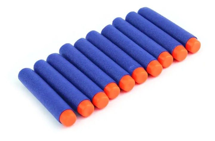 Патрони кулі для бластера Нерф стріли з жорстким наконечником 5 шт