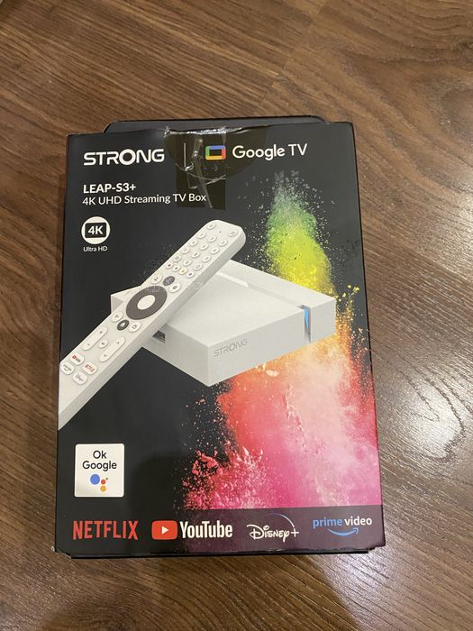 Strong LEAP-S3 V2+ VIP client | Android™ Google TV Box
