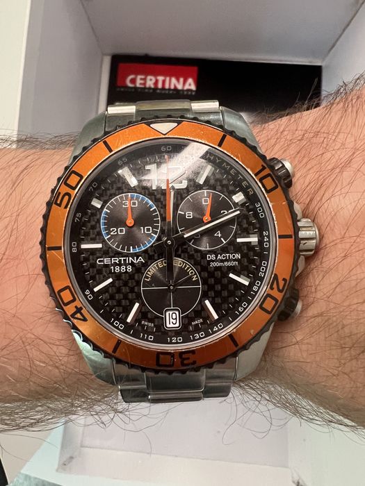 Zegarek Certina x Robert Kubica