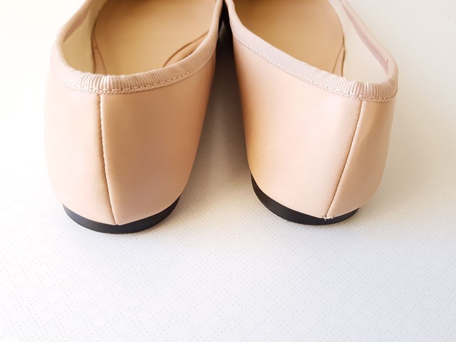 Esprit damskie buty 39 baleriny nude beżowe balerinki