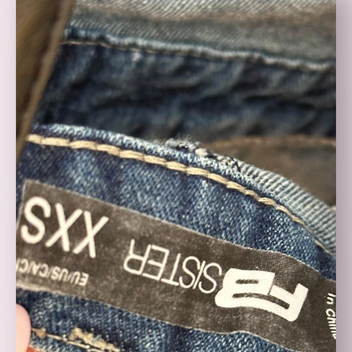 Ogrodniczki jeansowe Vintage retro fbsister