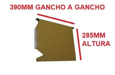 Pastas Arquivo Kraft Suspensas 390 com visor