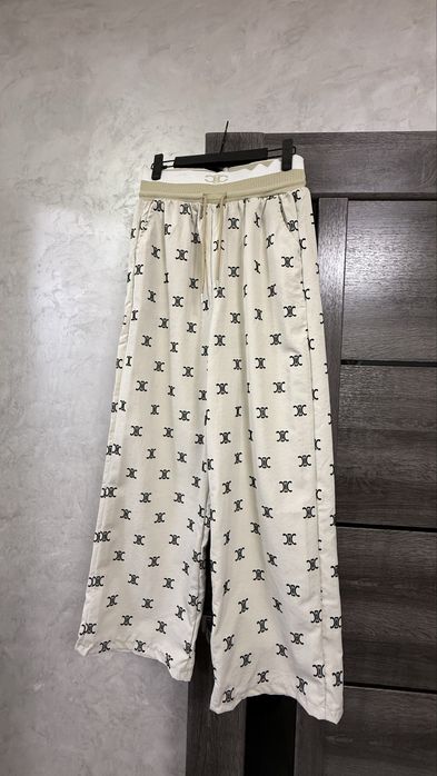 Штани атласні celine