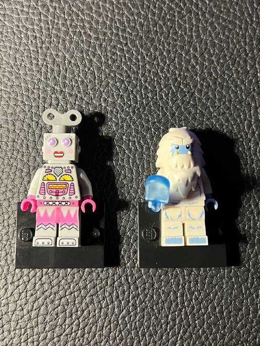 LEGO minifigures 11, снігова людина, дівчина-робот