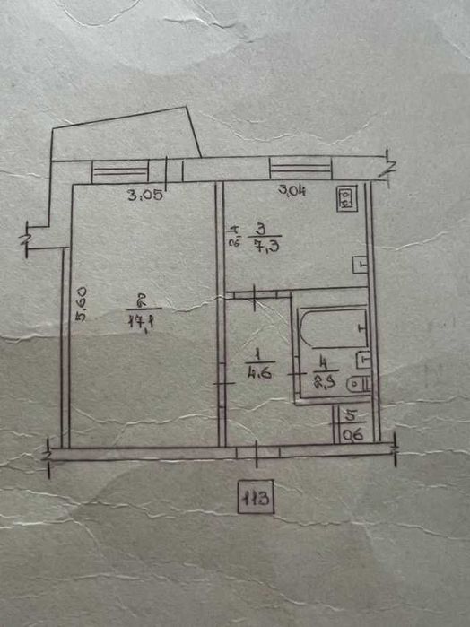 Здається в оренду однокімнатна квартира за адресою вул. Гоголя, 390