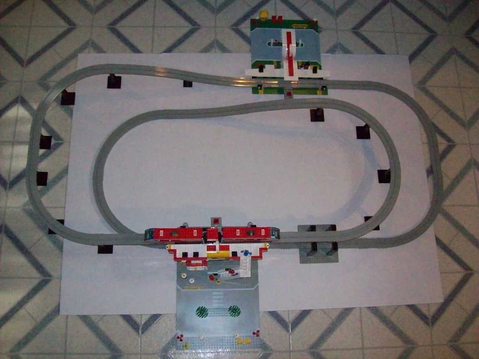 Lego 6399 AirPort shuttle monorail Kraków Stare Miasto • OLX.pl