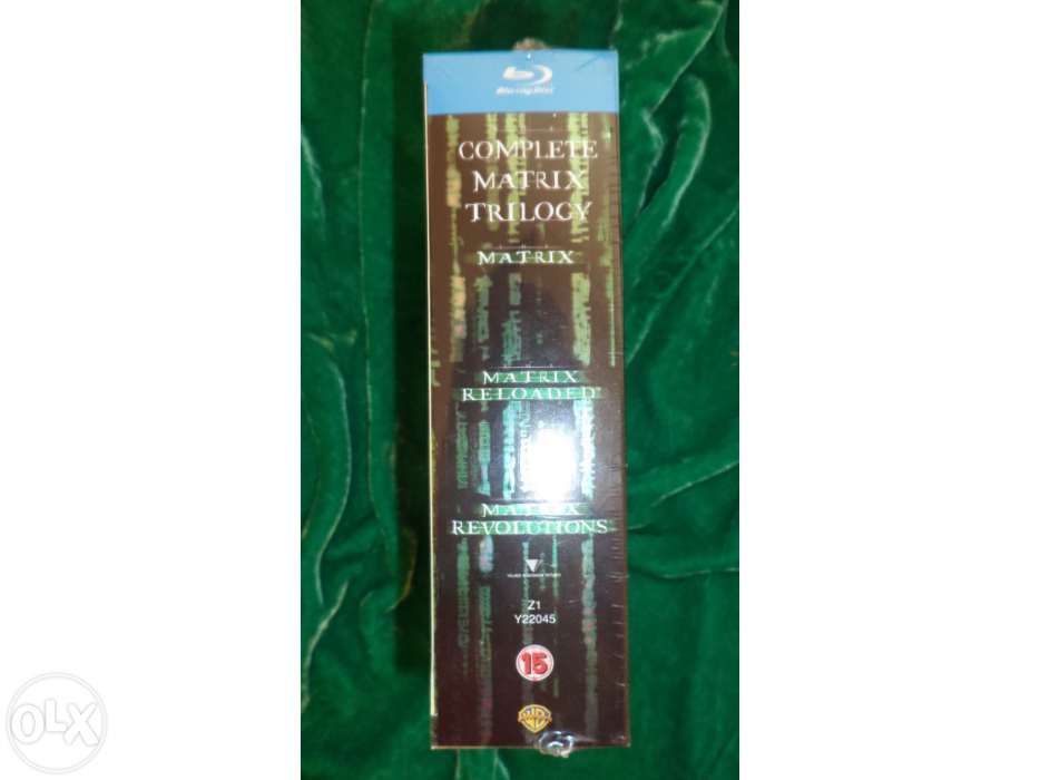 Matrix Blu-Ray Trilogy Box Set - New Sealed64297874389122124