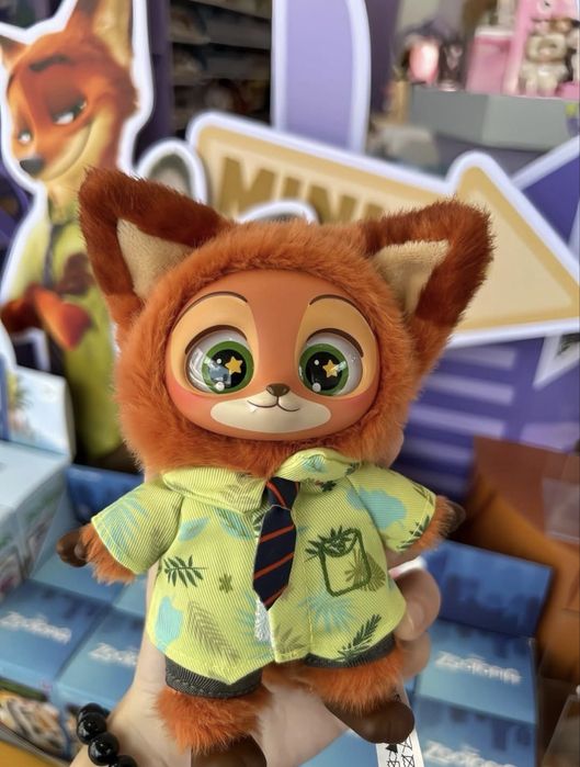 ‼️Зоотрополіс‼️Зверополис Мʼяка іграшка-брелок ZOOTOPIA Лисичка,зайчик