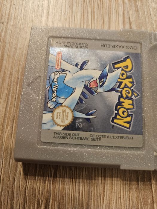 Pokemon Silver na Nintendo Gameboy