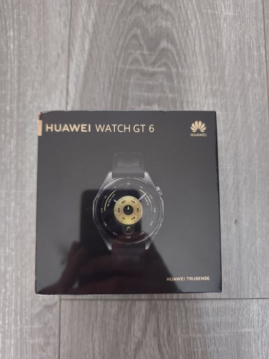 Huawei Watch GT 6 czarny active nowy zafoliowany zegarek smartwatch