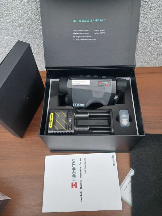 Тепловизор HikMicro GRYPHON GQ35 VOx 640x512\12µm\≤35мК\35мм\1800м
