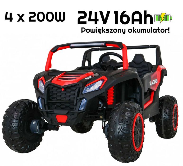 NOWOŚĆ! BUGGY A032 z powiększonym akumulatorem 24V 16AH autko