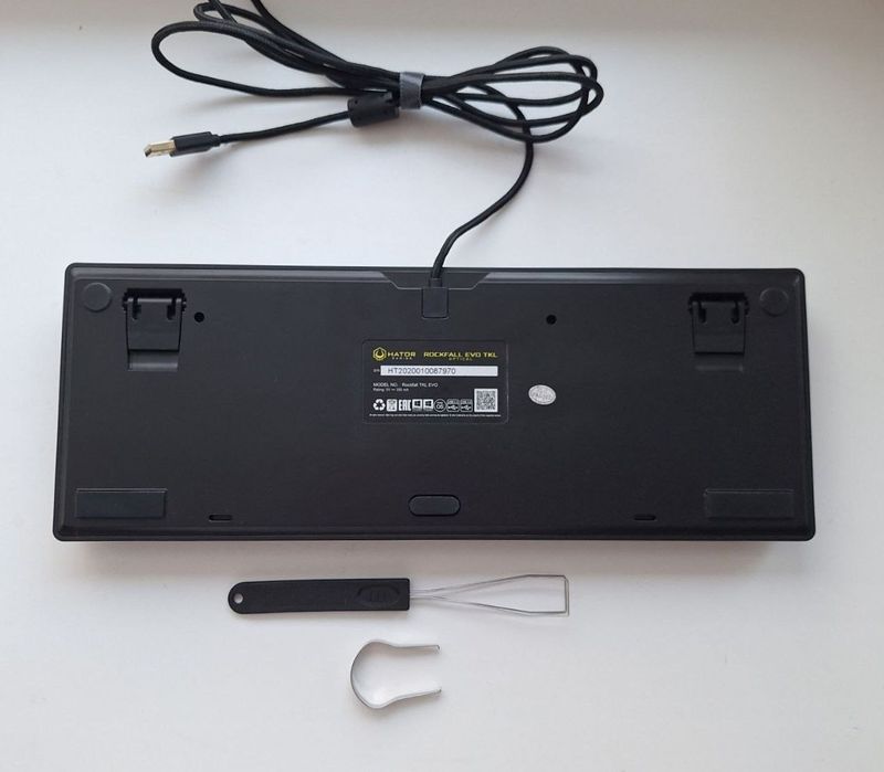 Hator Rockfall Evo TKL Black