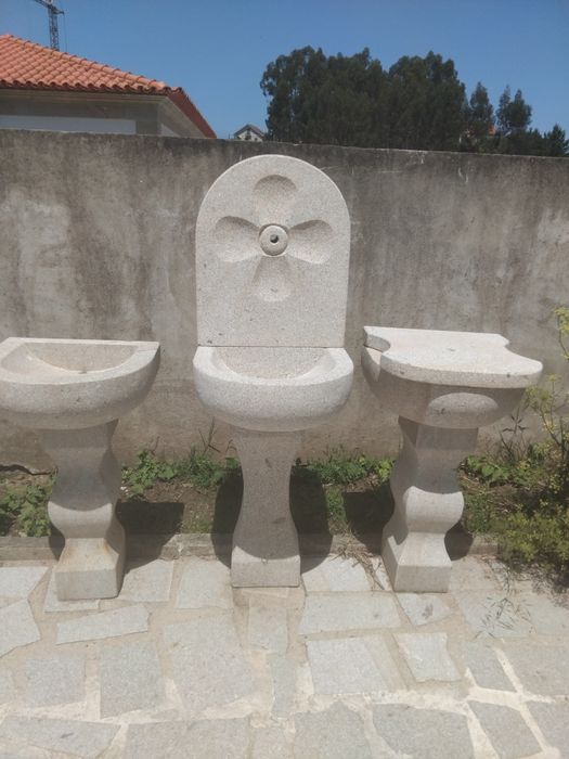 Fonte de pedra de ponte de Lima