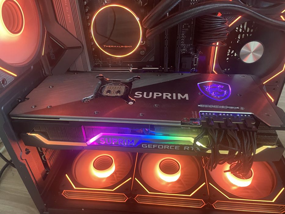 Відеокарта msi geforce rtx 3080 suprim x trio 12g lhr 1