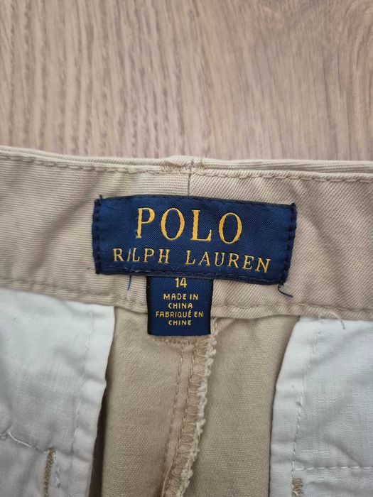 Spodnie proste beżowe casual basic orginal Polo Ralph Lauren