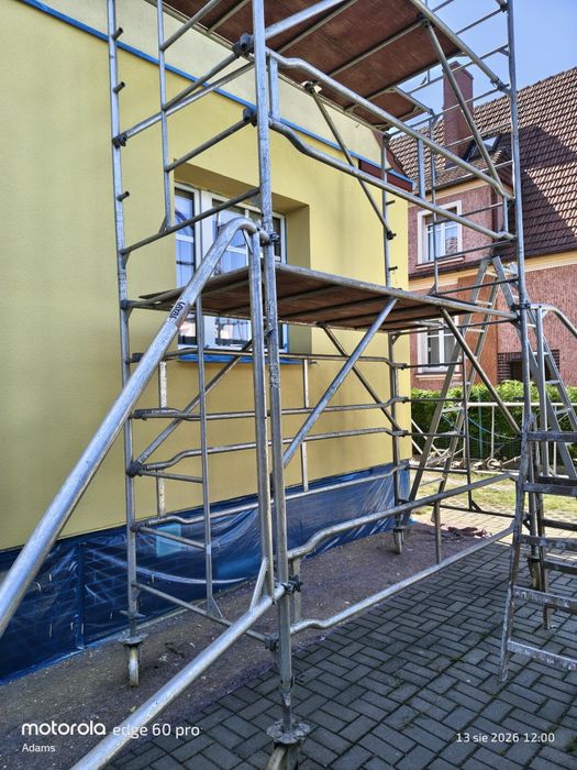 Wynajem rusztowania Pletac 100 m2