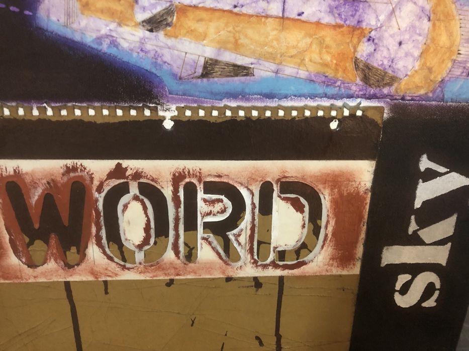 Tecnica mista sobre tela