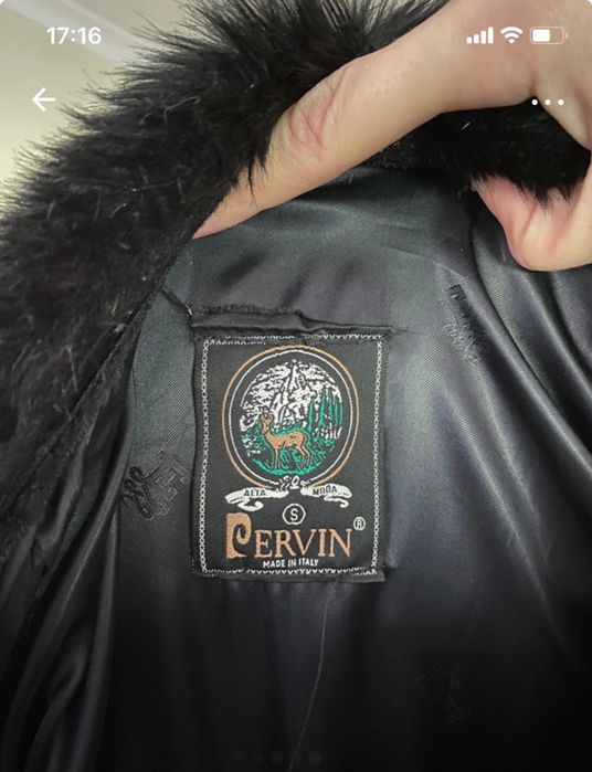 Casaco de peles sintetico T. 40 a 44