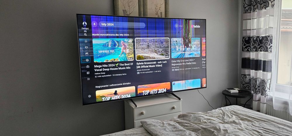 tv sony KE-85XH9096 uszkodzona matryca