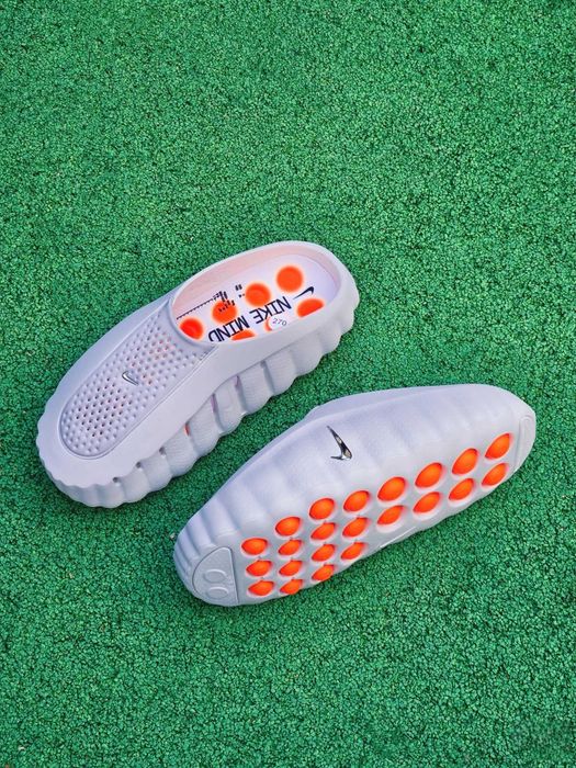 Klapki NIKE Mind 001 Slide Light Smoke Grey szare R.39