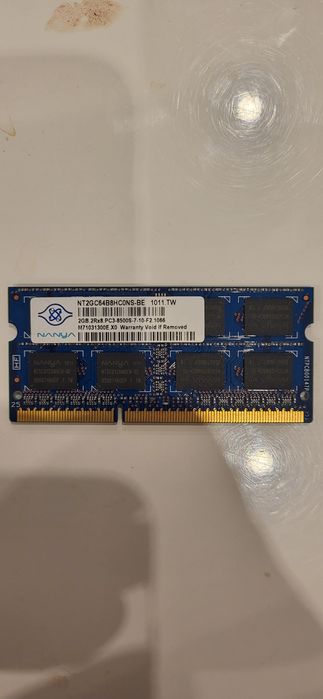2GB Nanya pamięć RAM DDR3