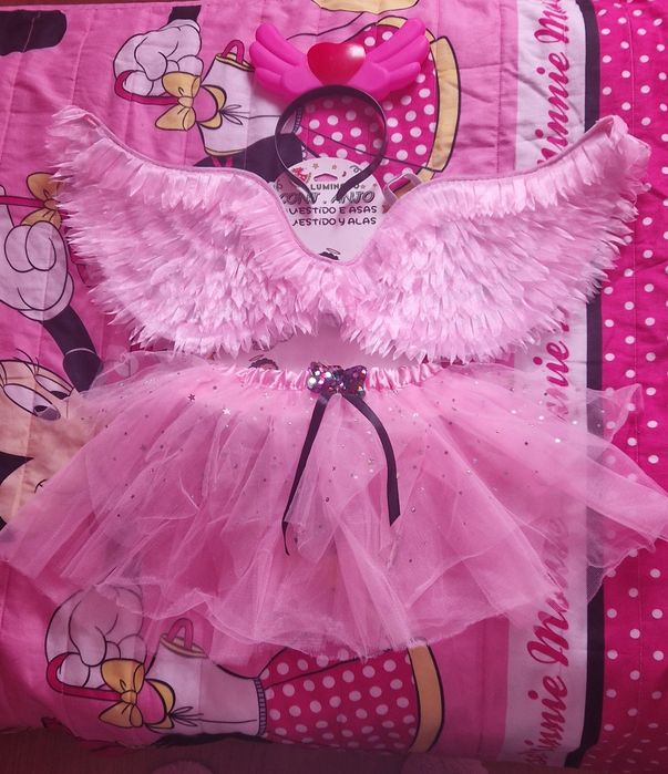 Fato de Anjinha Luminoso