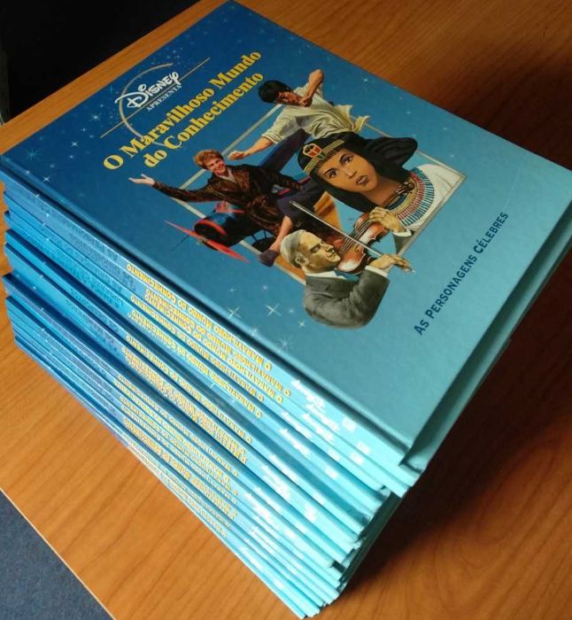 OPORTUNIDADE - Enciclopédia "O Mundo do Conhecimento" 23 livros novos