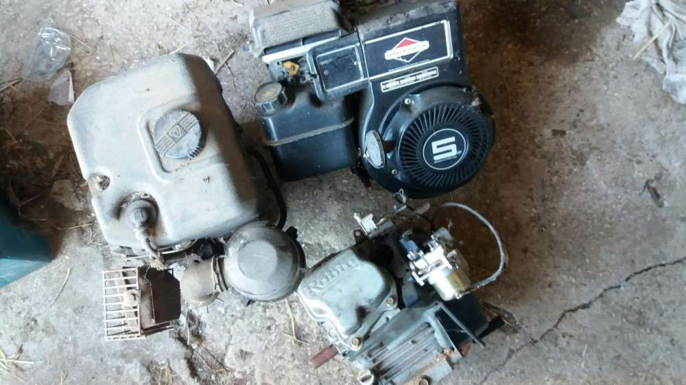 Peças usadas para motor a gasolina