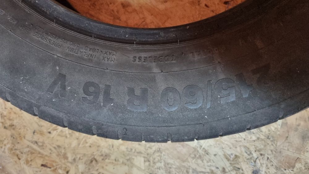 Opony 215 60 R 16 V Continental