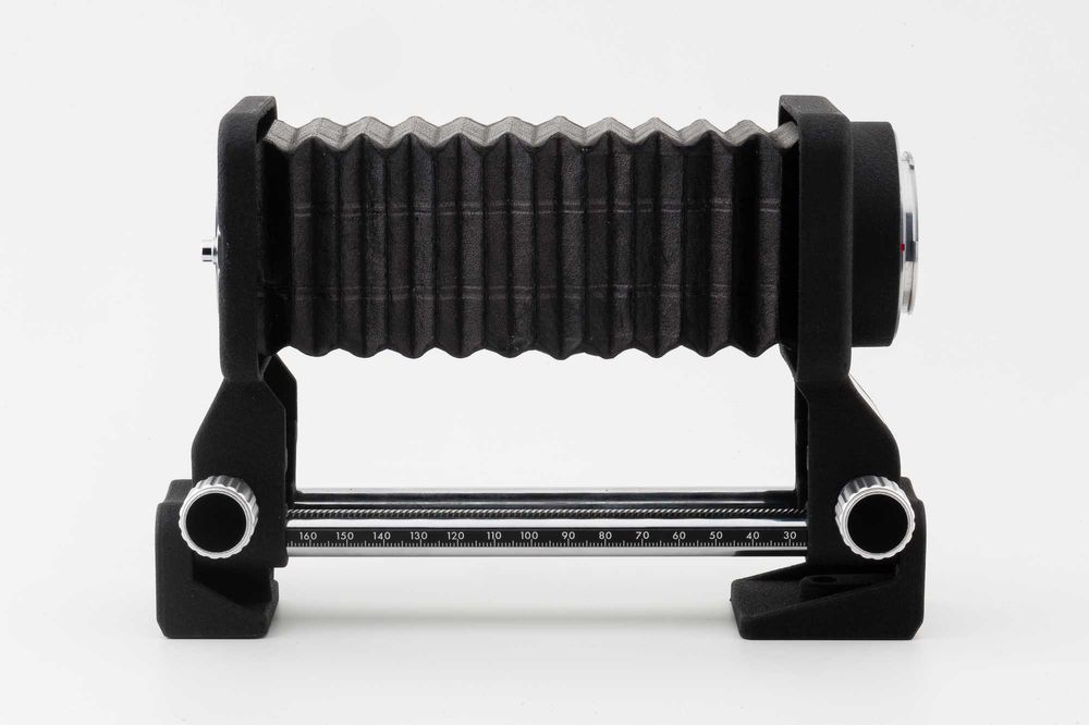 Fole Nikon PB-5 para macrofotografia