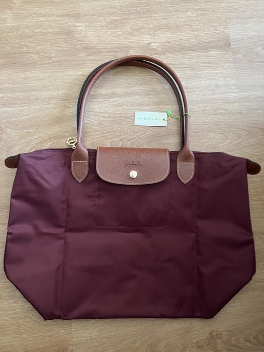 Mala Longchamp Bordô
