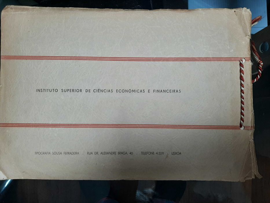 Álbum dos Finalistas do I.S.C.E.F. 1939