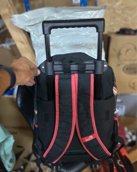 Plecak spiderman na kolkach