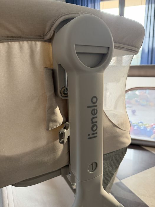 Łózeczko dostawka lionelo leonie