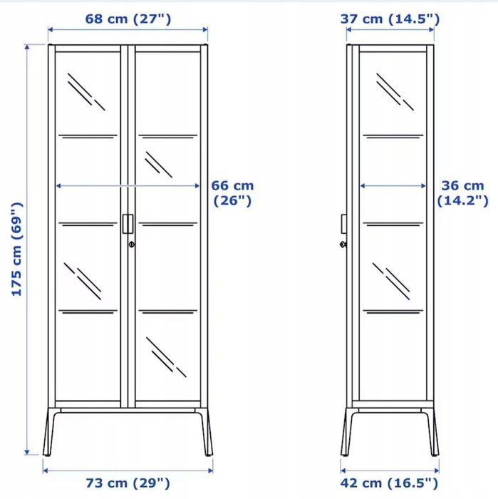 Witryna Milsbo Ikea BDB +gratis REZERWACJA