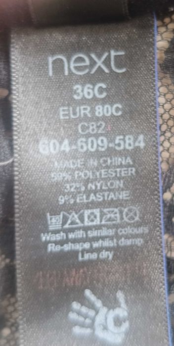 Stanik Biustonosz pushup. NEXT 80C