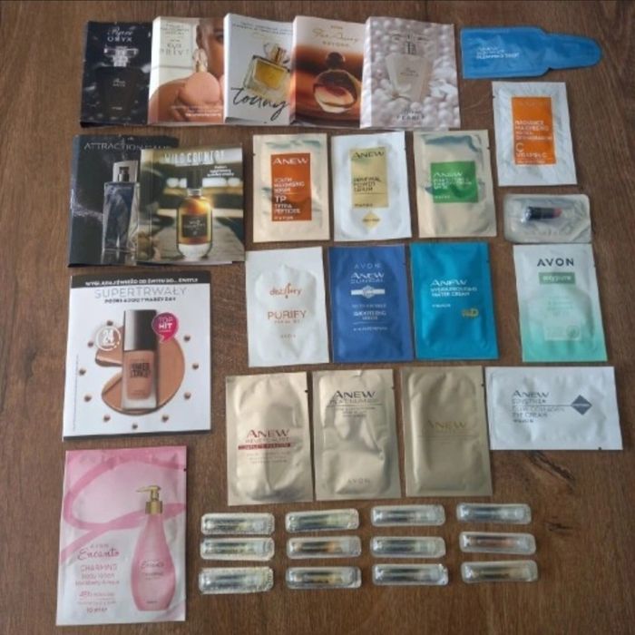Avon zestaw kosmetyków 35 sztuk, unikaty
