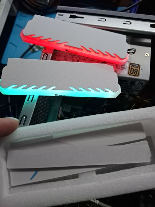 Dissipador memória ram universal rgb