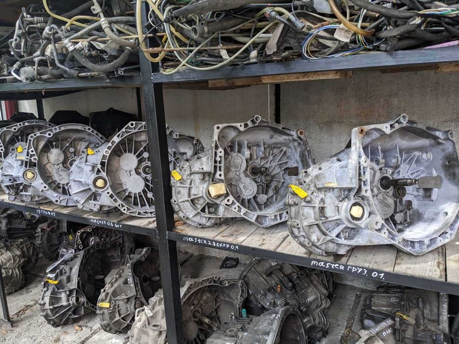 Продаж та  Ремонт КПП: Рено Мастер, Опель Мовано, Віваро.