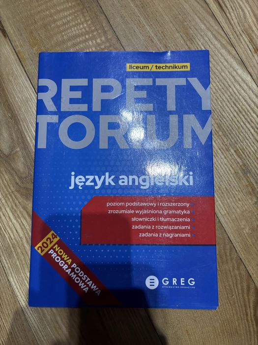 Repetytorium z j. angielskiego