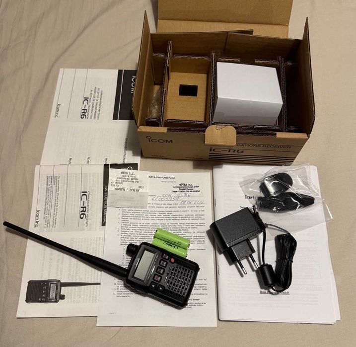 ICOM IC-R6 odbiornik Nowy Gwarancja