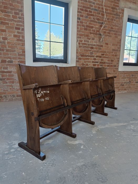 Fotele kinowe TON Thonet vintage loft industrial