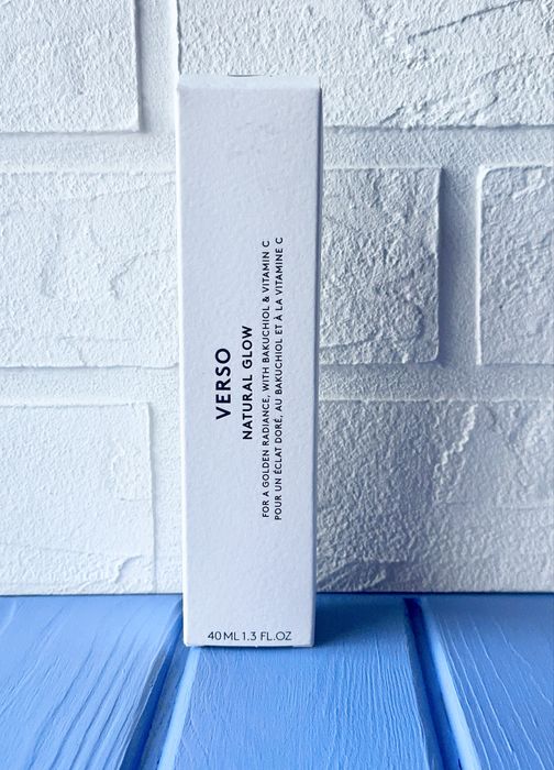 Verso natural glow крем для сяйва шкіри обличчя 40мл